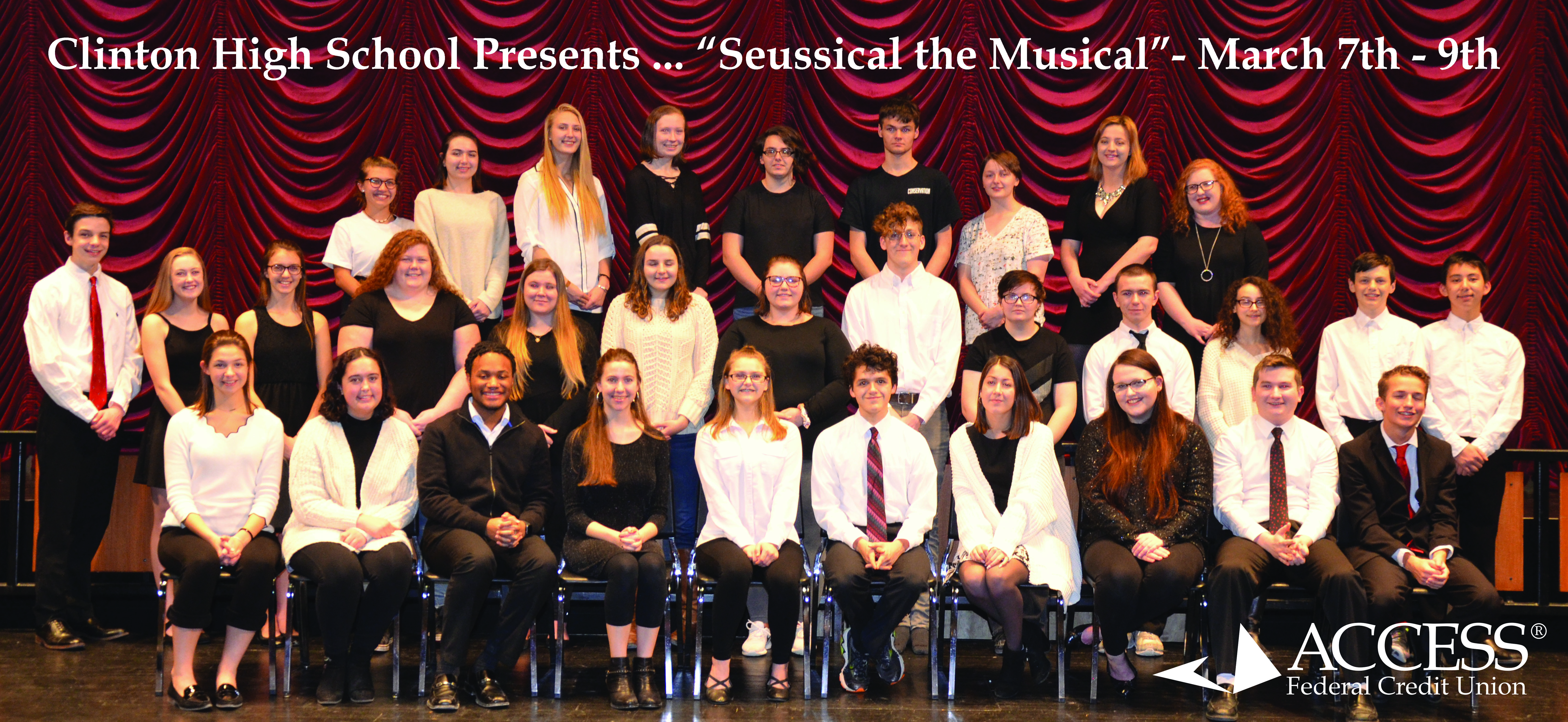Clinton HS Presents Seussical the Musical, March 7th 9th